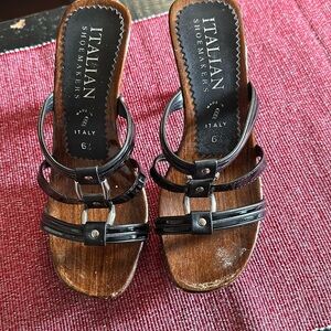Italian Shoemaker sandals.  Great condition